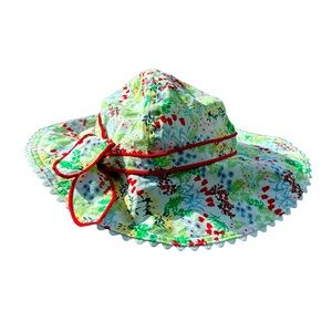 Hanna Anderson Floral Printed Bucket Hat Size M